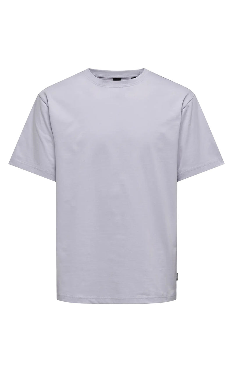 Fred Organic Relaxed Tee in Thistle