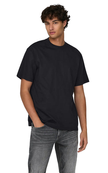 Tobie Regular Long Sleeve Henley in Castor Grey