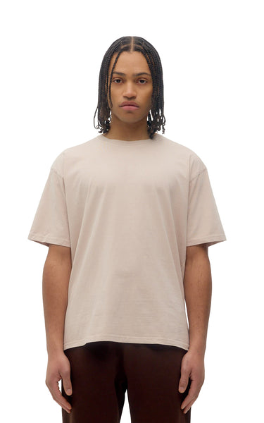 Vintage Stonewash Garment Dye Tee in Mushroom