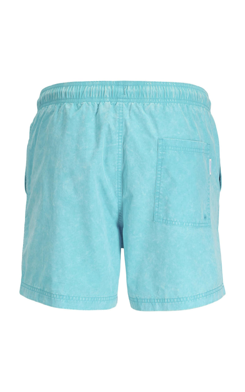 Maui Vibrant Wash Swim Trunk in Scuba Blue