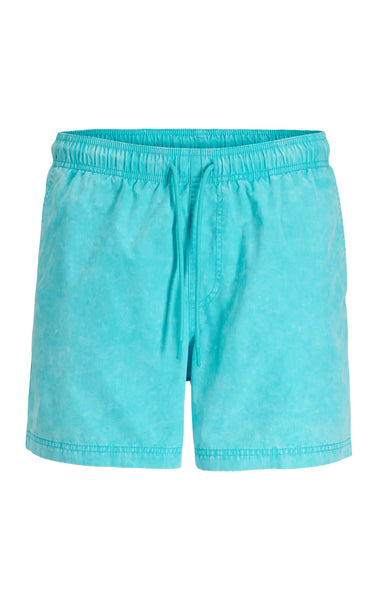 Maui Vibrant Wash Swim Trunk in Scuba Blue