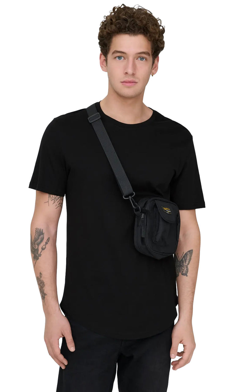 Matt Longy Short Sleeve Tee in Black