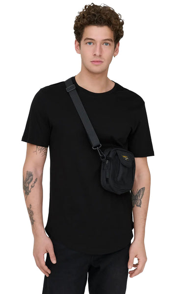 Matt Longy Short Sleeve Tee in Black