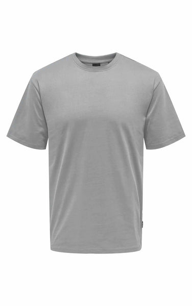 Fred Organic Relaxed Tee in Ultimate Grey