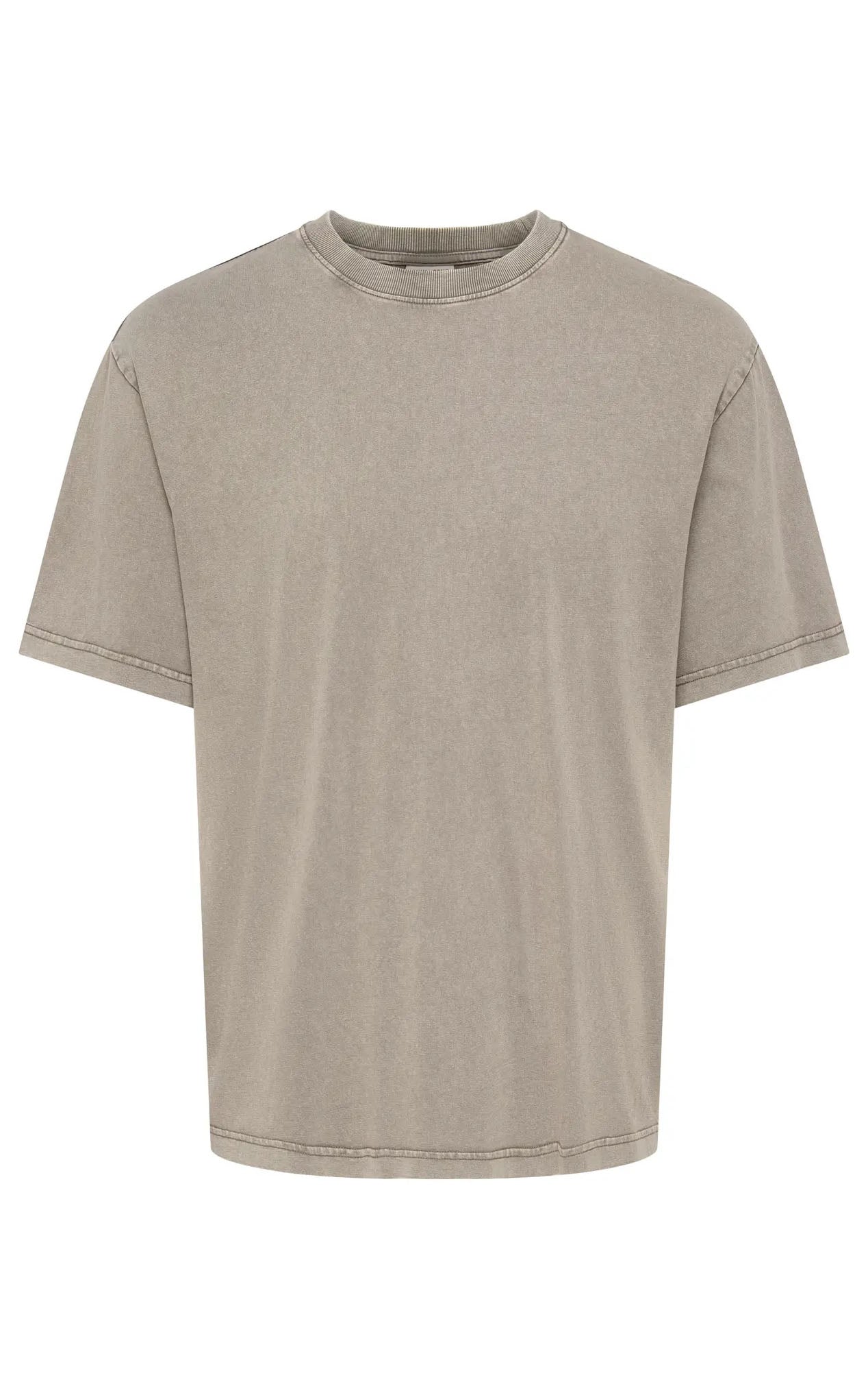 Fred Life RLX Washed Short Sleeve Tee in Tarmac