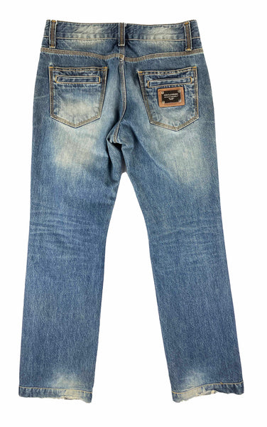 Distressed 501 Jeans