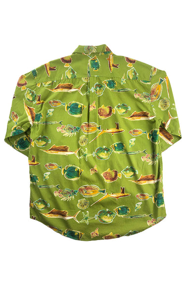 Gone Fishin' Button Up