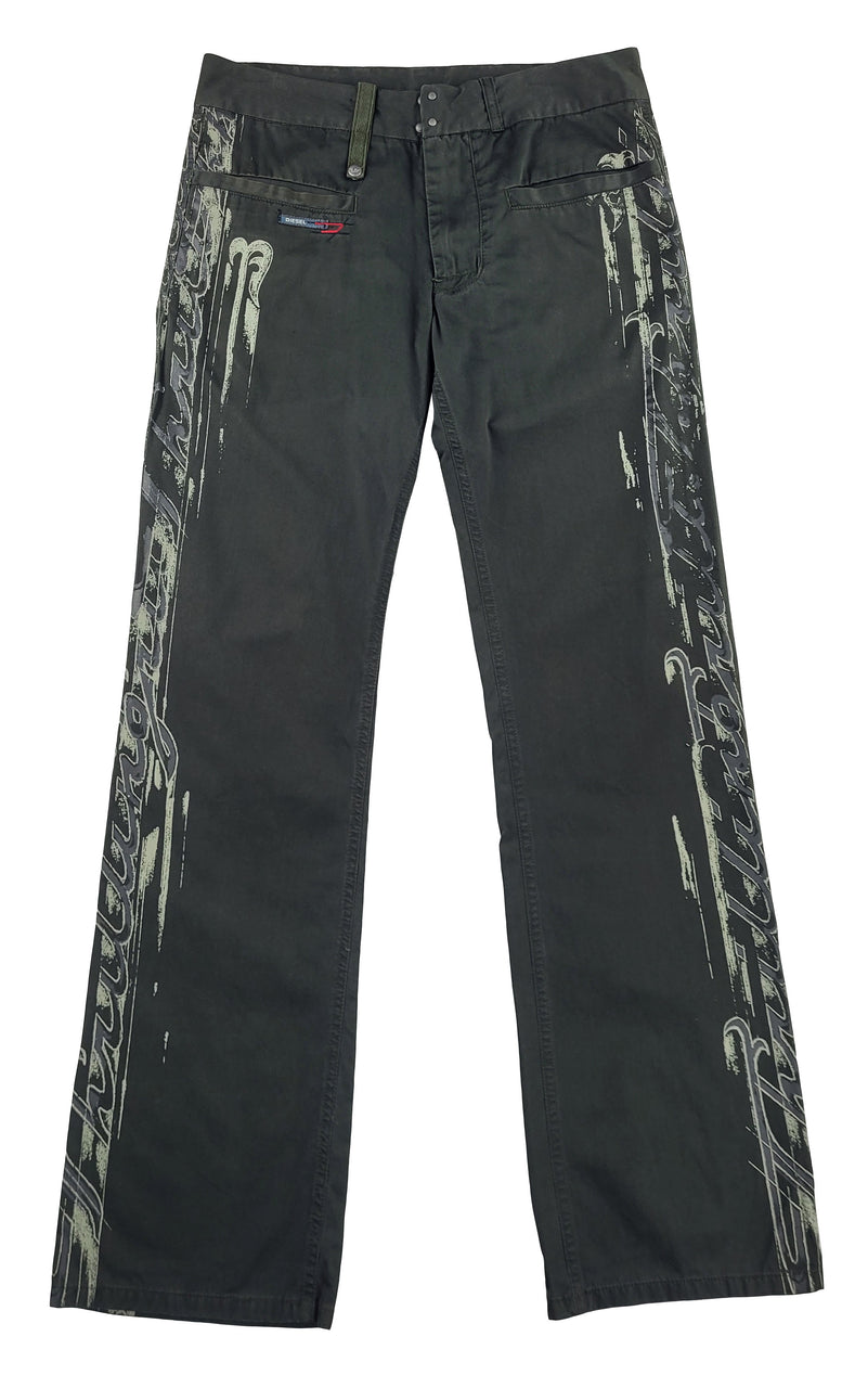 Diesel Side Graphic Pants