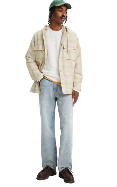 Riley Relaxed Cargo Pants in Blue