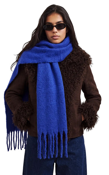 Nikita Long Scarf in Bluing