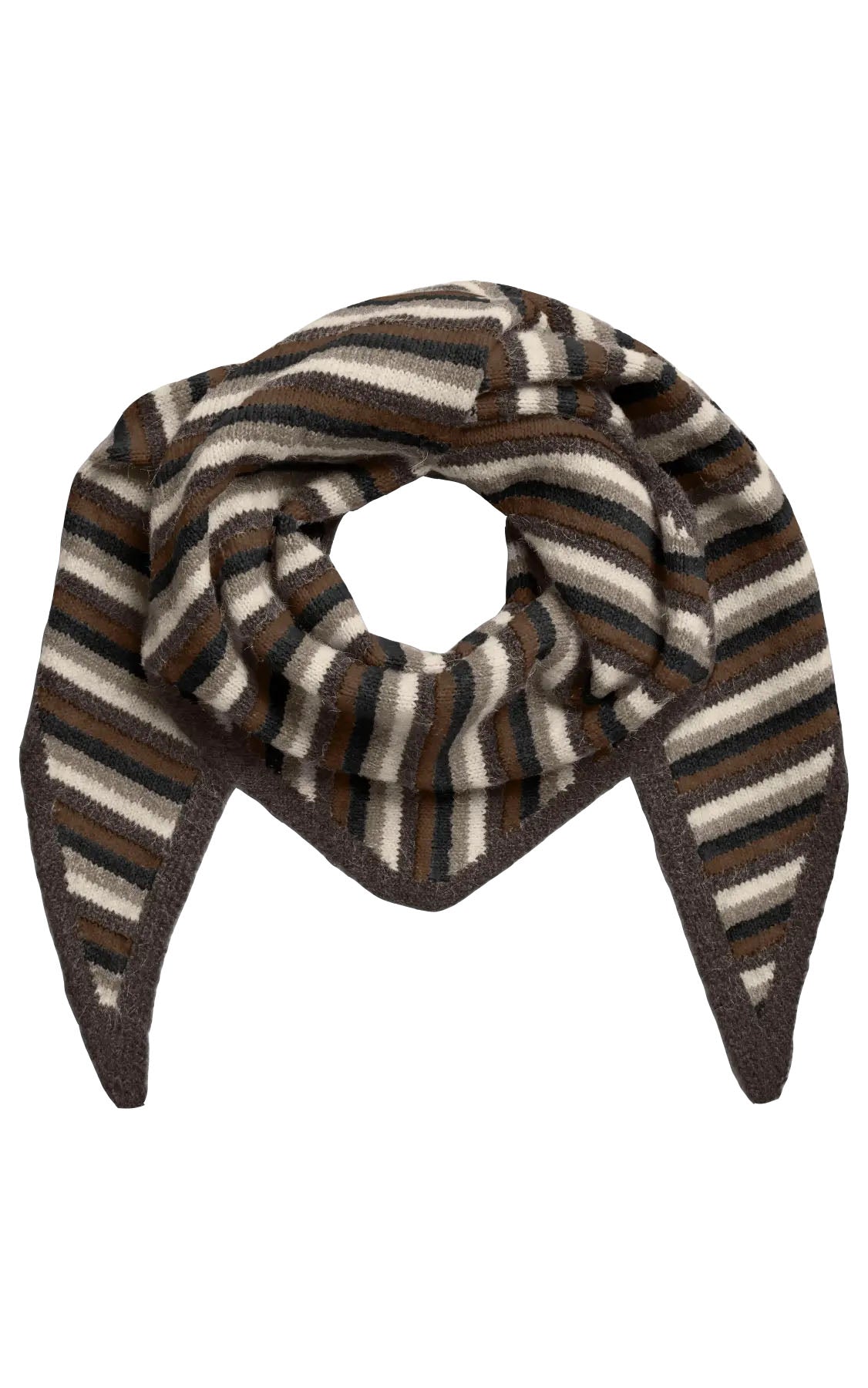 Ada Scarf in Hot Fudge Multi