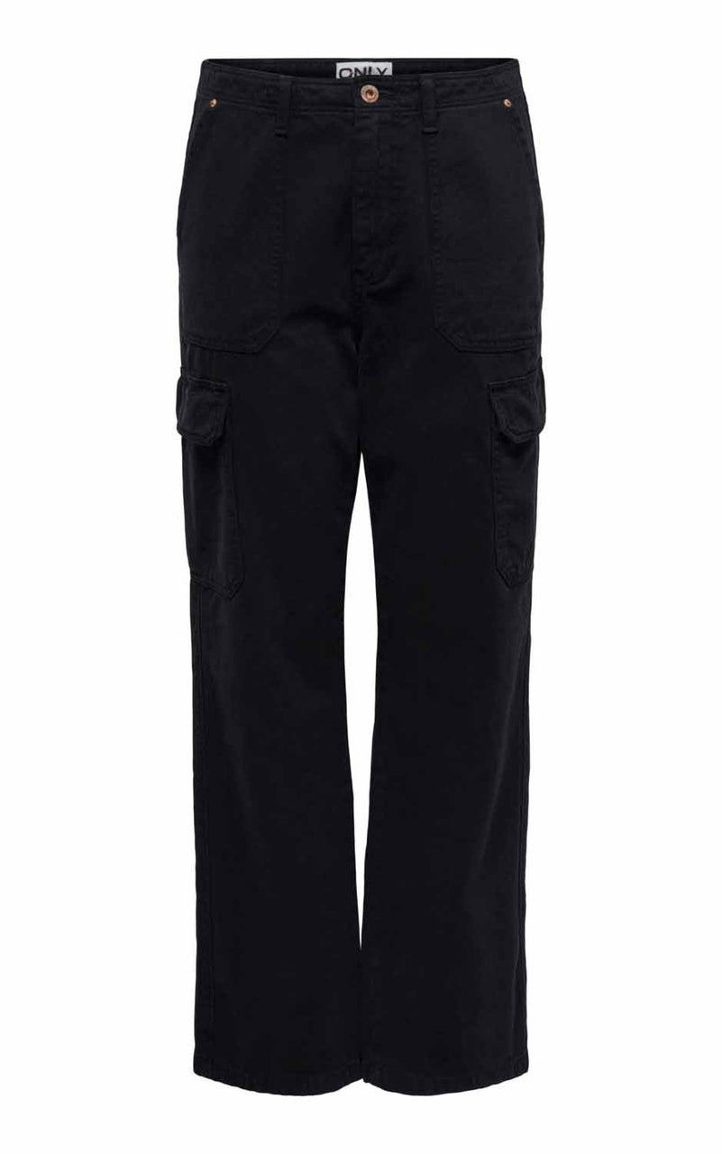 Malfy Cargo Pant in Black