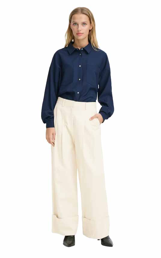 Gazto Pant in Almond Milk