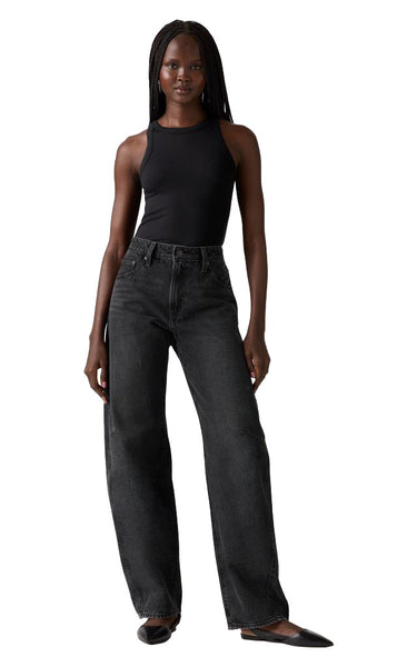 Baggy Dad Barrel Jeans in 'Rebel Edge'