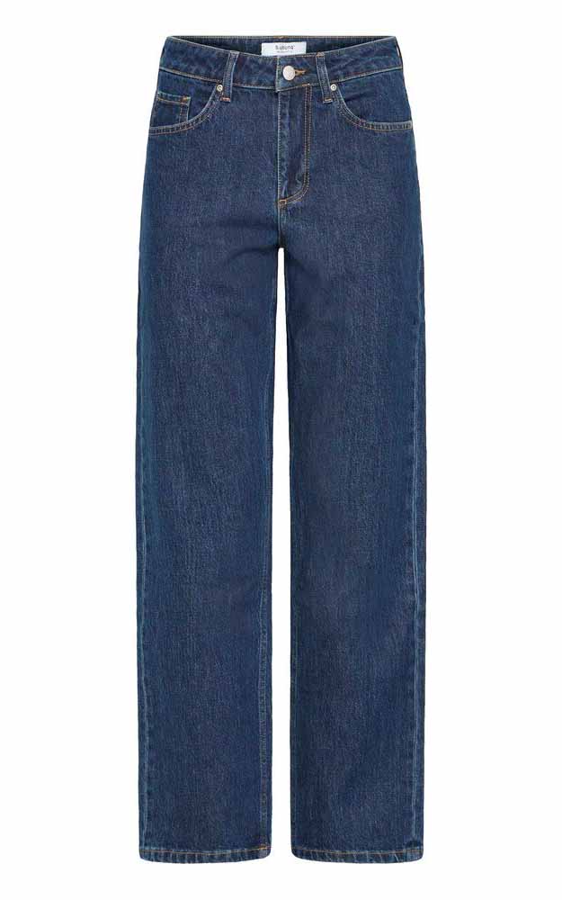 Kajane Straight Jeans in Dark Blue Denim