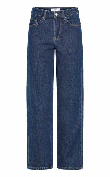 Kajane Straight Jeans in Dark Blue Denim
