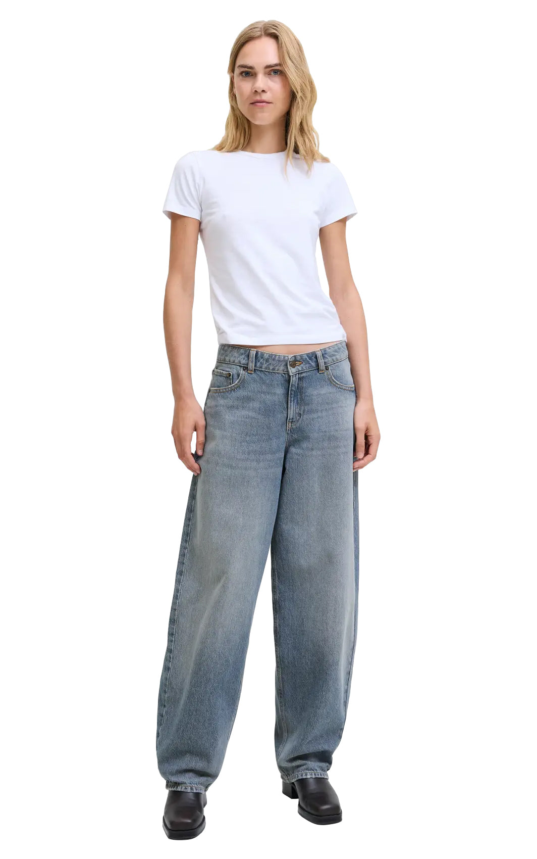 Fuji Barrel Jeans in Godzilla Smoke Blue