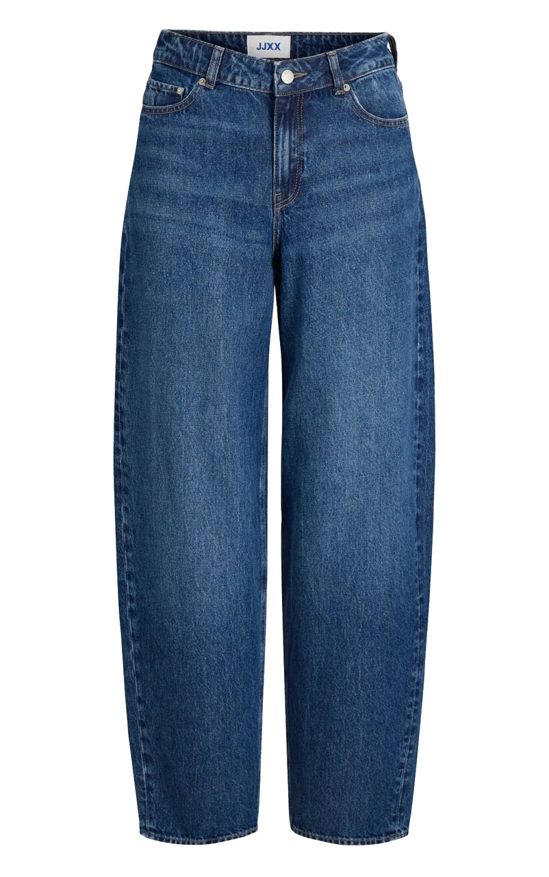 Fuji Barrel Jeans in Blue Denim