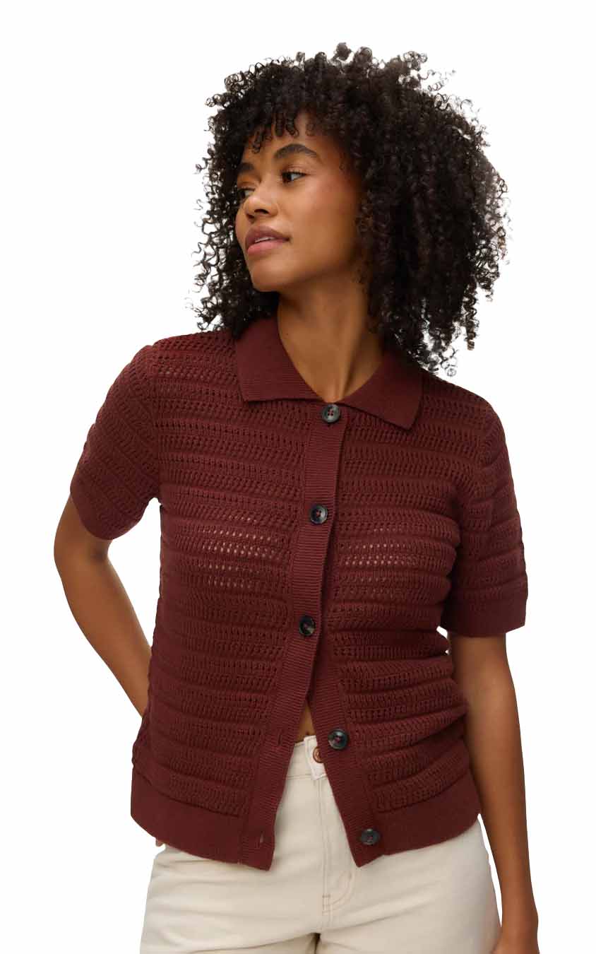 Hayley 2/4 Polo Top in Andorra