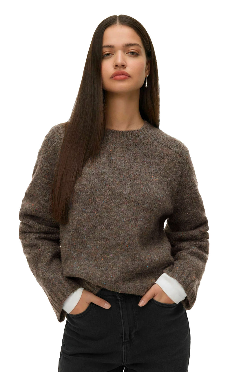 Ingrid Sweater in Cocoa Brown