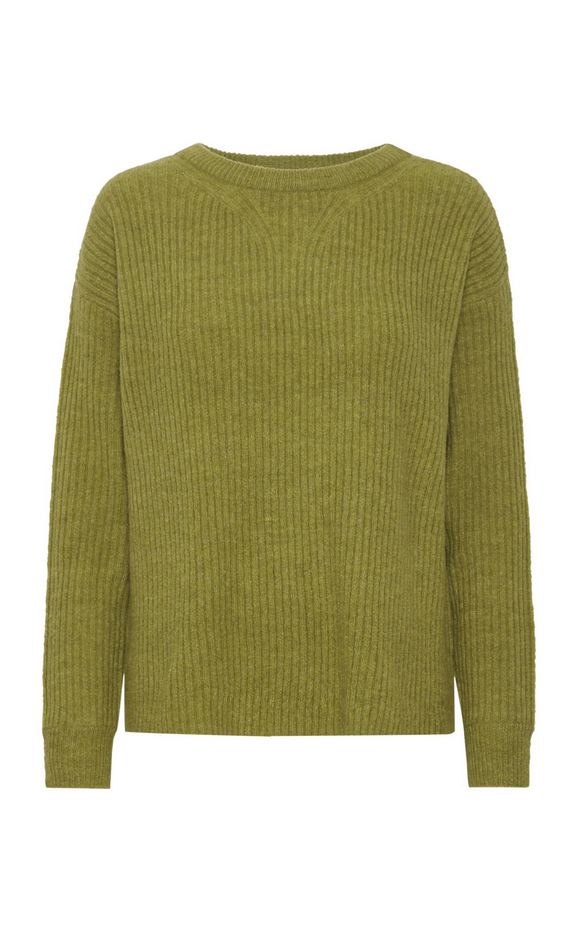 Onema Sweater in Green Melange