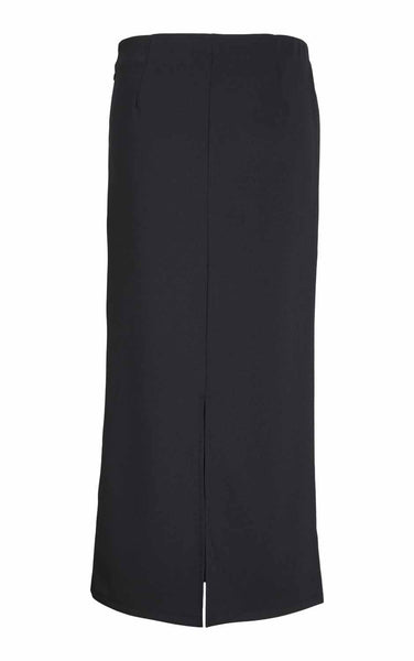 Ruby V-Neck Long Sleeve Top in Black