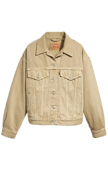 90s Trucker jacket in 'Safari'