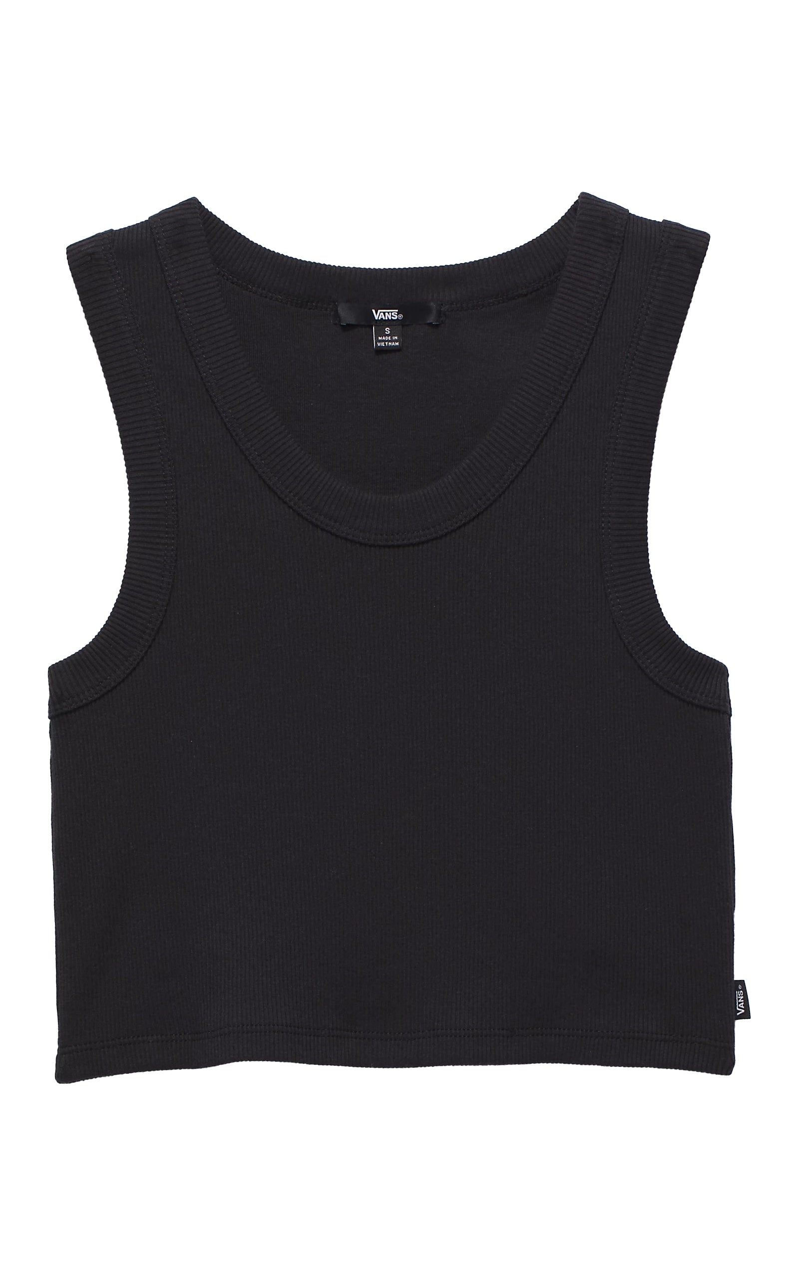 Drew Rib Tank in Black