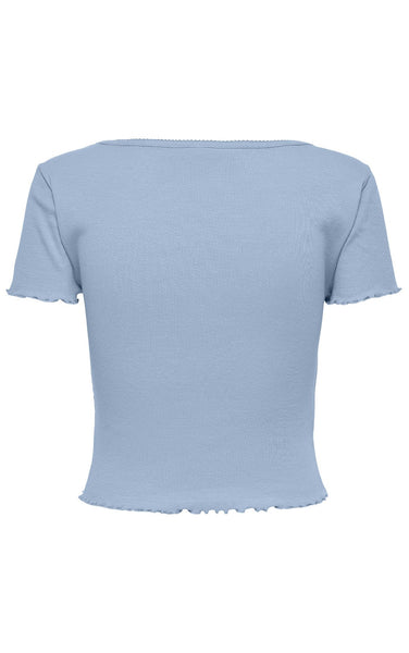 Mirsa SS Top in Cashmere Blue