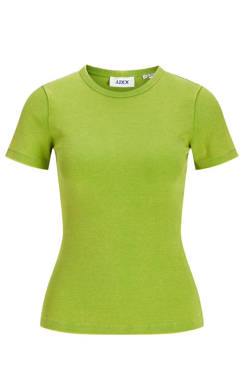 Frankie Washed Tee in Kiwi