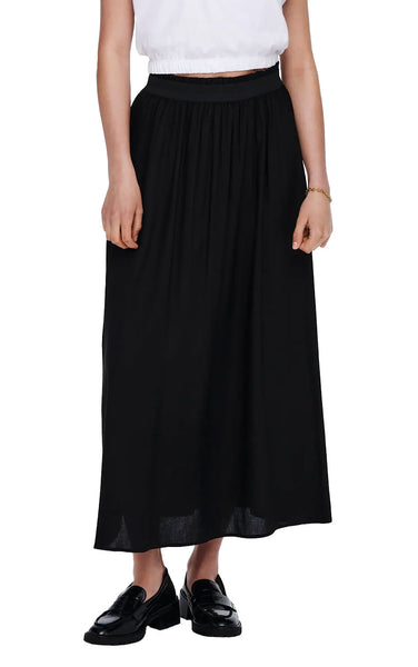 Venedig Long Skirt in Black