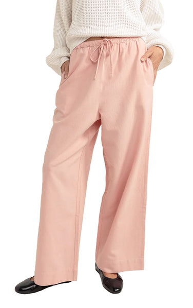 Classic Drawstring Pant in Rose