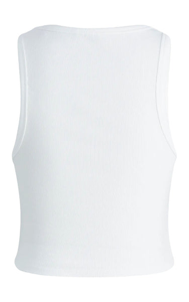 Fallon Tank in White