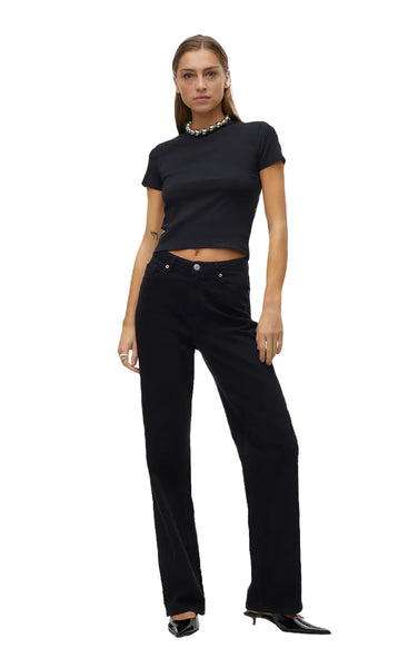 Jesmilo High Waist Wide Pants in Black