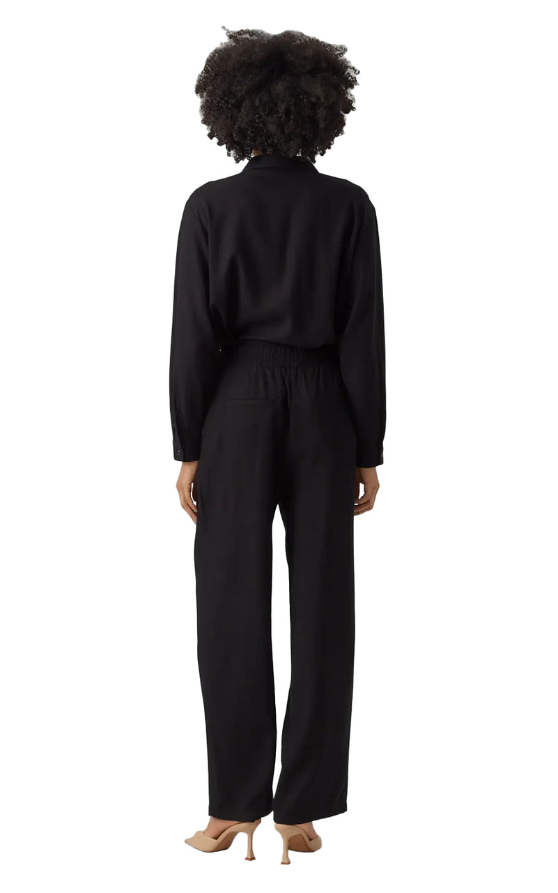 Jesmilo High Waist Wide Pants in Black