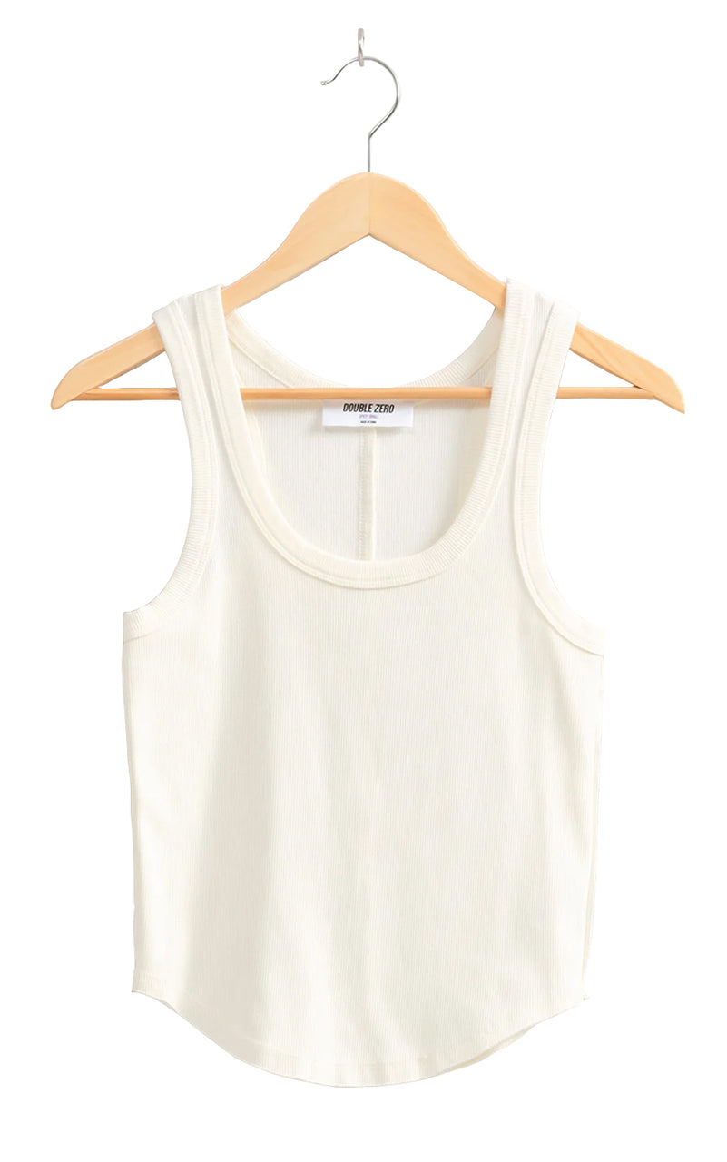 Timeless Threads Acid Wash Tank in Cream