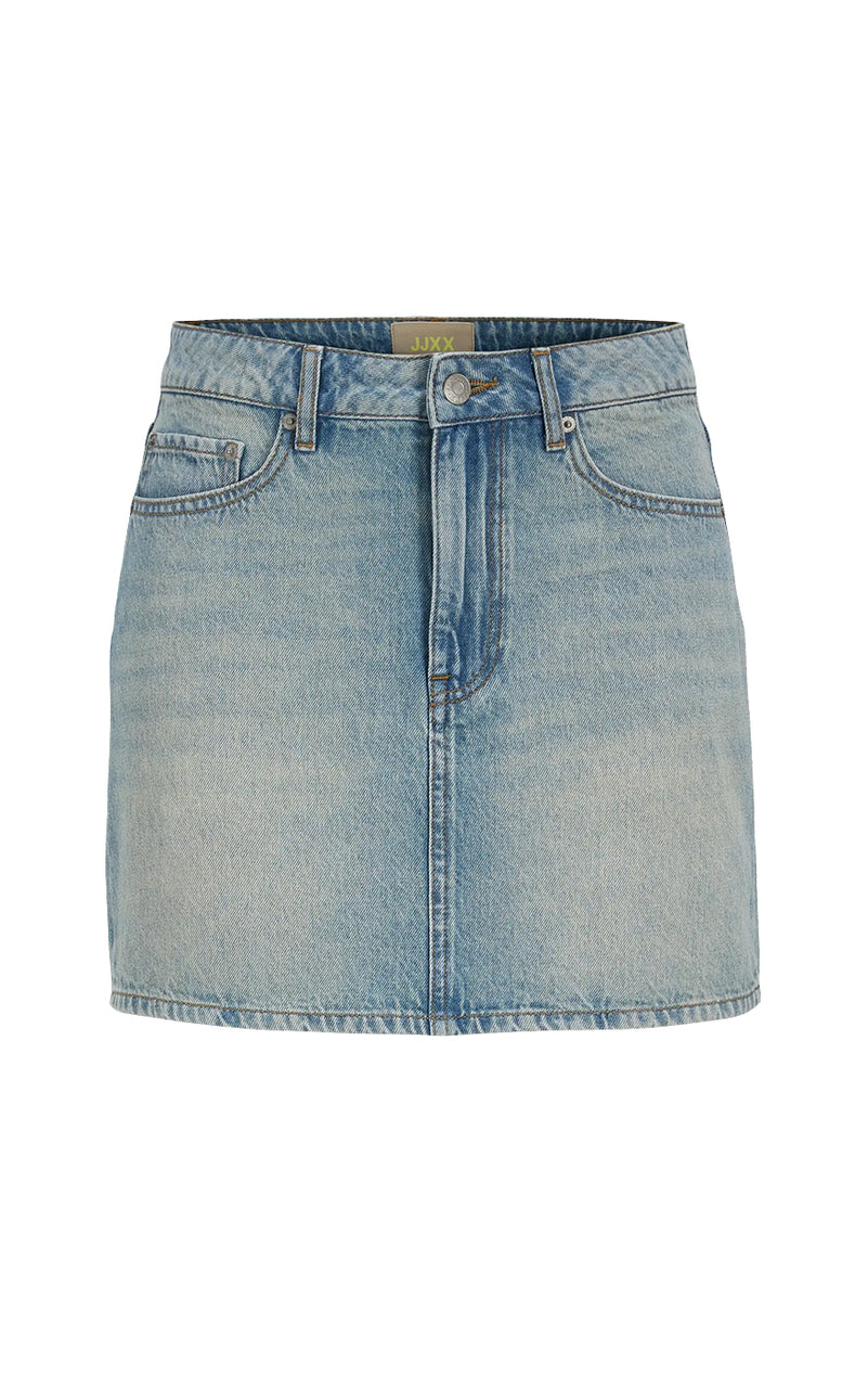 Laura Skirt in Light Blue Vintage Denim