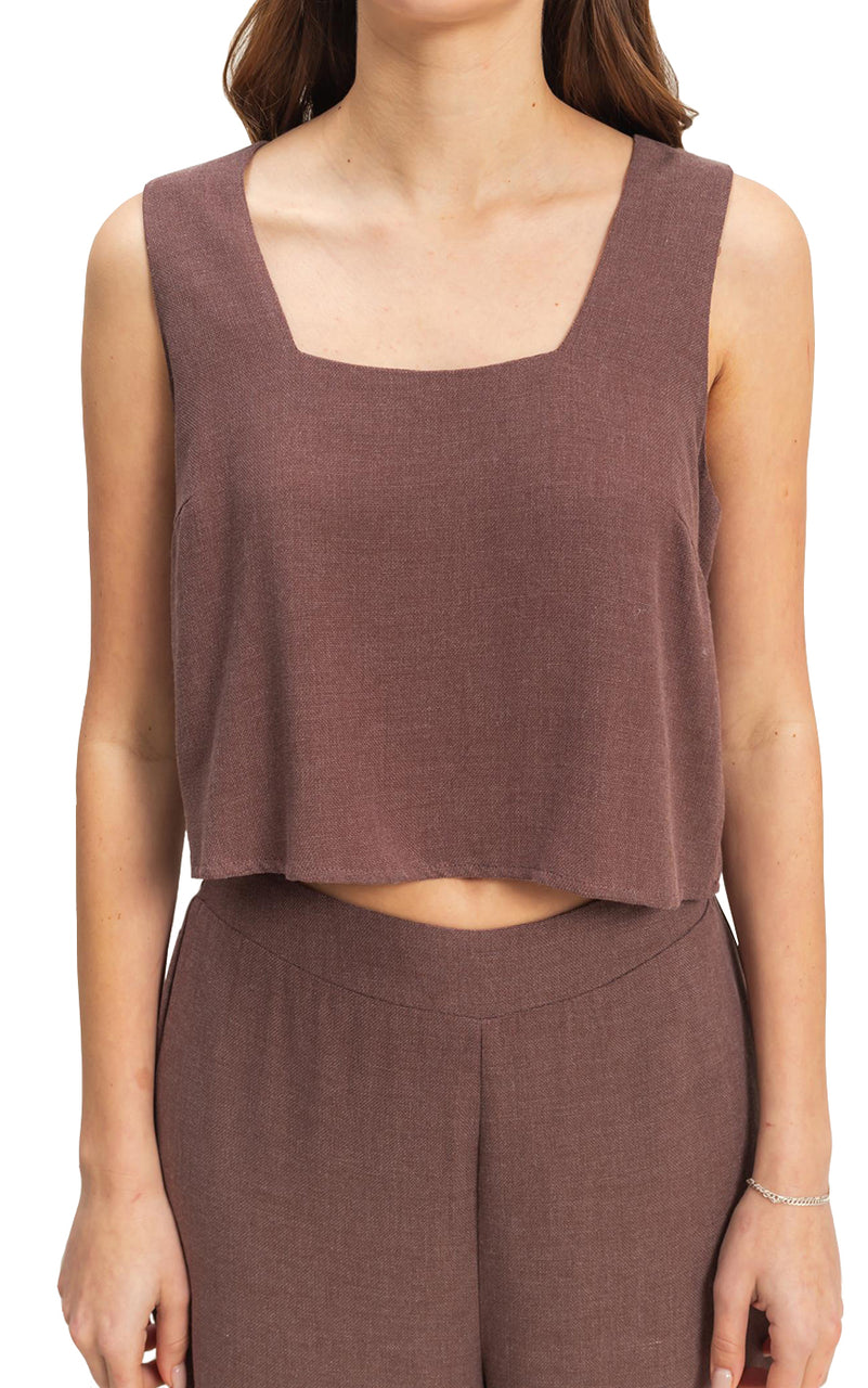 Tamara Top in Chocolate