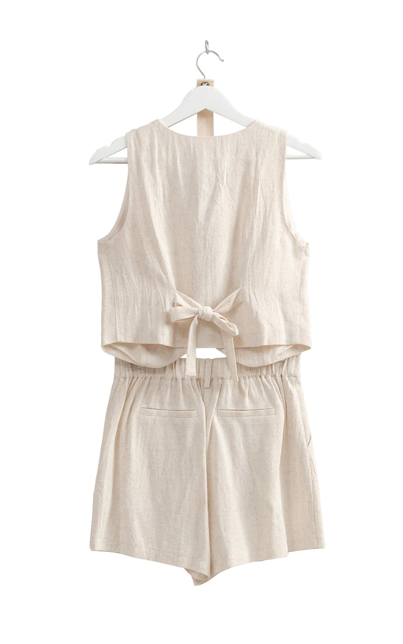 Eliana Shorts in Oatmeal