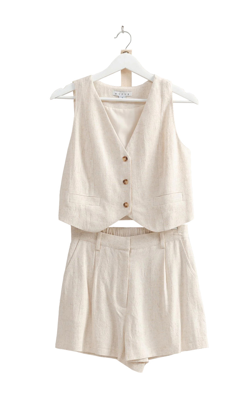 Eliana Shorts in Oatmeal