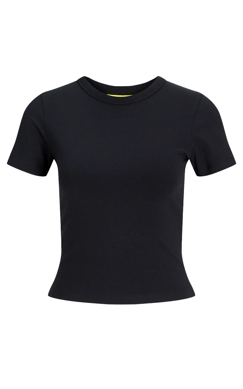 Gigi Baby Tee in Black
