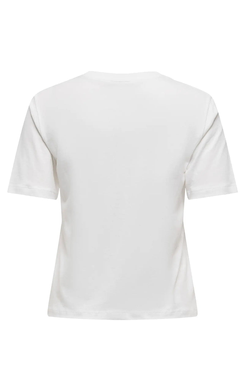 Rex Short Sleeve Tee in Cloud Dancer