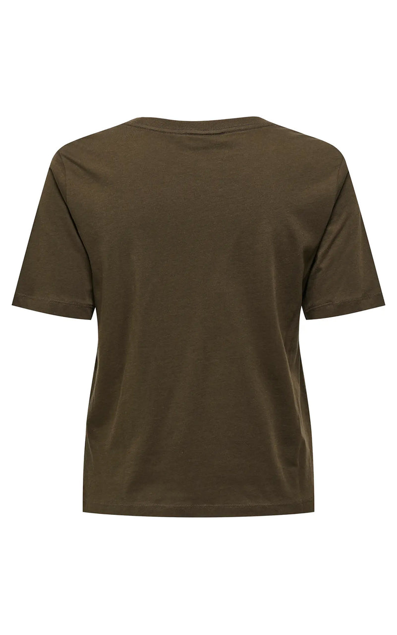 Rex Short Sleeve Tee in Slate Black