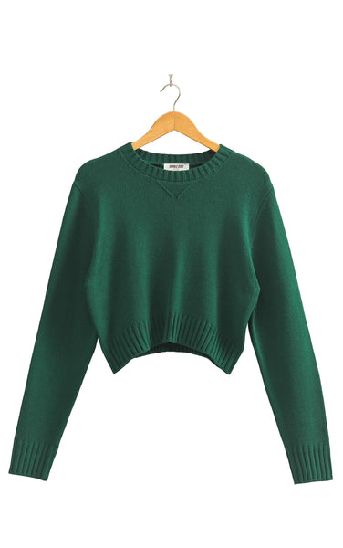 Gianna Sweater in Dark Green