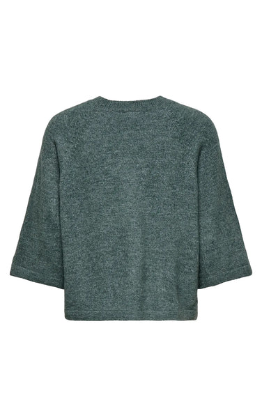 Simoni 3/4 Sweater in Balsam Green
