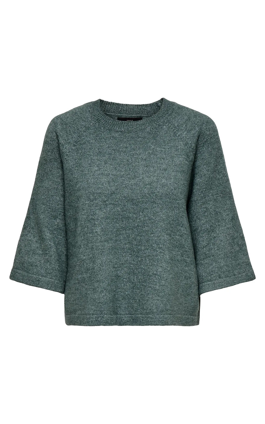 Simoni 3/4 Sweater in Balsam Green