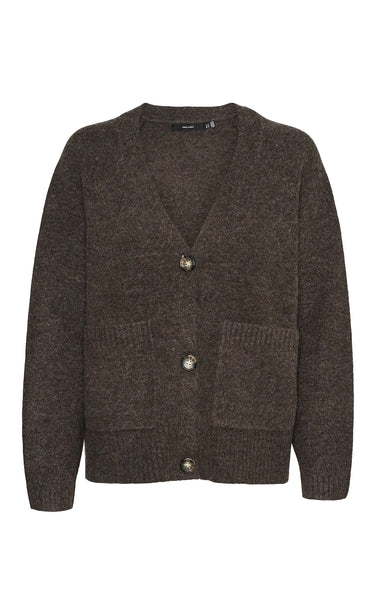 Boom Cardigan in Chocolate Torte