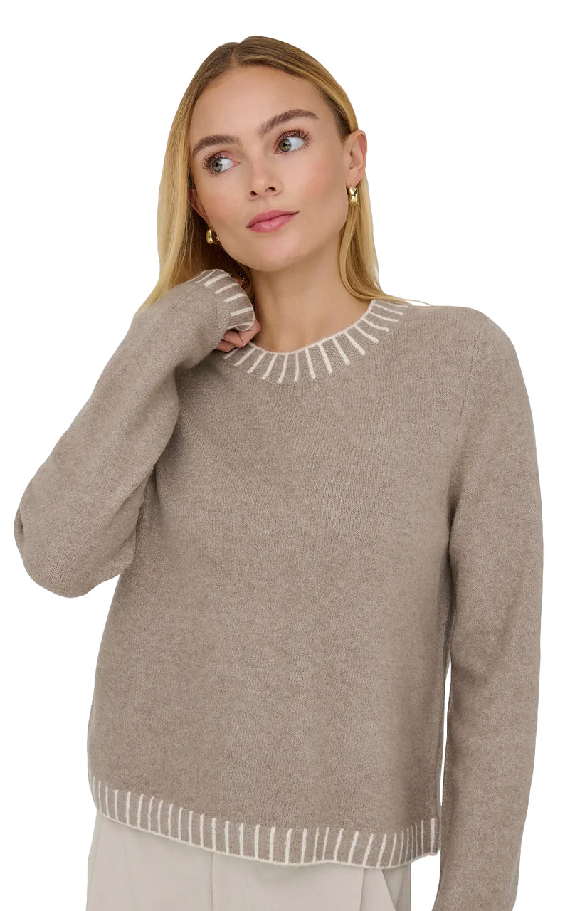 Fina Stitch Sweater in Fungi