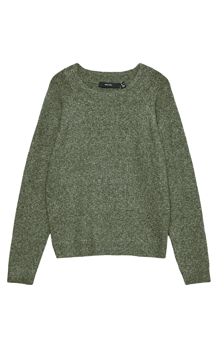 Doffy Sweater in Grape Leaf Melange