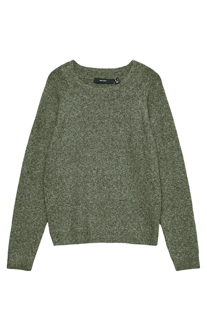 Doffy Sweater in Grape Leaf Melange